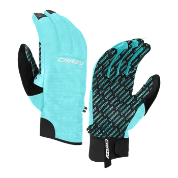 Crazy Rukavice Idea GLOVES INSPIRE 2024/2025 Světle oranžová S Unisex, Pánské