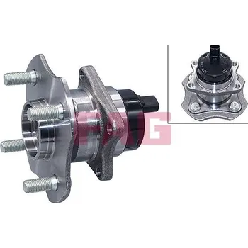 Sada ložisek kol Schaeffler FAG 713 6186 80