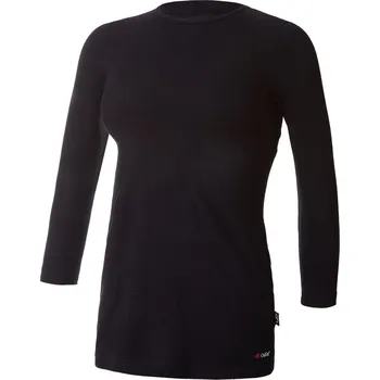 Dámské tričko Little Angel Tričko dámské tenké 3/4 rukáv Outlast® - černá Velikost: XL