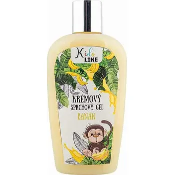 Sprchový gel Bohemia Gifts Dětský krémový sprchový gel 250 ml banán