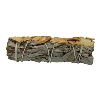 Aroma difuzér Vykuřovací Svazek - Vůně bylin Varianta: Bílá Šalvěj a Česnek -