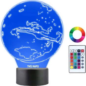 Lampička Noční lampa Plexido vícebarevná