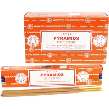 Vonná tyčinka Shrinivas Satya Vonné tyčinky Pyramids, 15 g