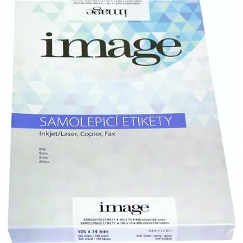 Samolepící etiketa Samolepicí etikety SK label Image A4 105 x 74 - 100 listů