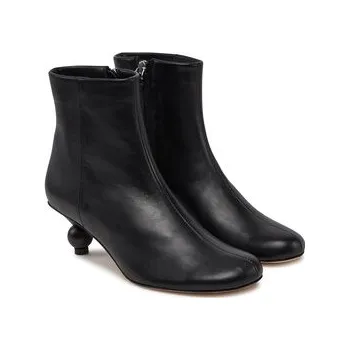 Dámské kozačky Polokozačky Weekend Max Mara Acro 251579101460 Černá 36