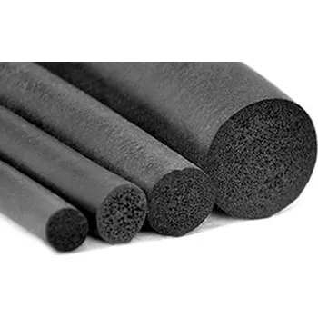 Stavební profil Profil kruhový (O-kroužkový), průměr 10mm, materiál mikroporézní sponge EPDM 10 ShA, AutoTravi