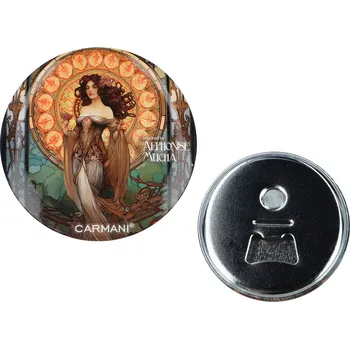 Otvírák Carmani® Carmani - Otvírák s magnetem Alfons Mucha, dekor č. 2 - 5,6 cm