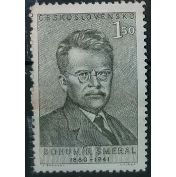 Poštovní známka Známka ČSR, 1,50 Kčs, Pof.597*