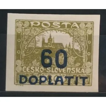 Poštovní známka Známka ČSR, 60/80h, Pof.DL23 *