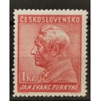 Poštovní známka Známka ČSR, 1 Kč, Pof.323**