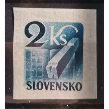 Sběratelství Známka Slovenský štát, 2 Ks, Pof.NV28**