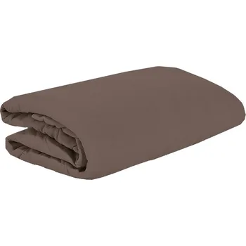 Prostěradlo AKCE! Jersey prostěradlo EKONOM 90x200 cm hnědé