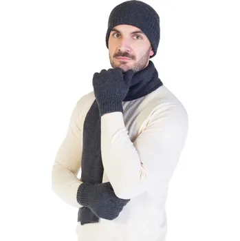 Čepice Duuree.cz Kašmírová čepice Kerim Barva: Antracit