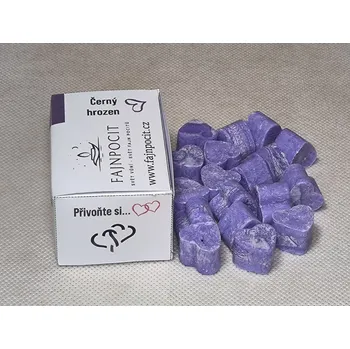 vonný vosk Fajnpocit vonný vosk palmový srdíčka s vůní Černý hrozen