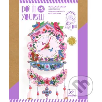 Desková hra DIY-Vytvor si sám: Nástenné hodiny Kukučka - Djeco Djeco