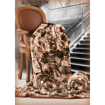 Přehoz na lůžko Akrylový přehoz na sedací soupravu - Vzor 933-2 (20)