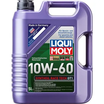 LIQUI MOLY Synthoil, Race Tech GT1 10W60,plně syntetický motorový olej 5L LIQUI MOLY LI 8909