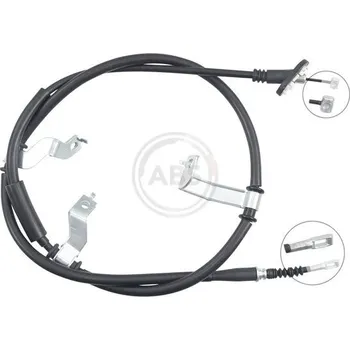 Lanko parkovací brzdy Tažné lanko, parkovací brzda A.B.S. K19809