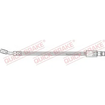 Brzdová hadice Brzdová hadice QUICK BRAKE 59.301