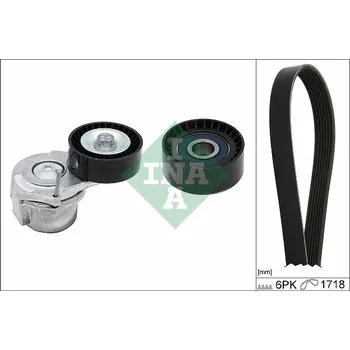 Sada žebrovaných klínových řemenů Schaeffler INA 529 0312 10