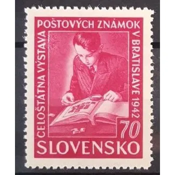 Sběratelství Známka Slovenský štát, 70H, Pof.69**