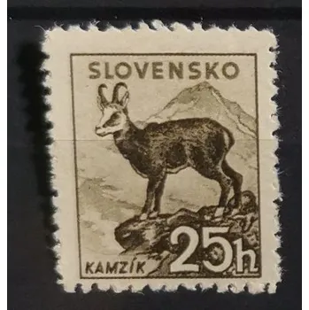 Sběratelství Známka Slovenský štát, 25H, Pof.50Y**