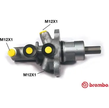 Brzdový válec Hlavní brzdový válec BREMBO M 06 019