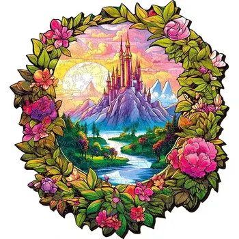 Puzzle EscapeWelt Dřevěné puzzle Kouzelný les 200 dílků