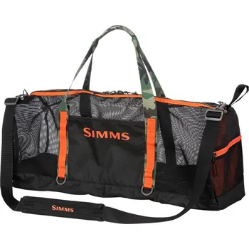 Pouzdro na rybářské vybavení Simms Taška Challenger Mesh Duffel Black 60L