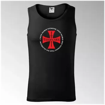 Pánské tílko Tílko Templář 5TI - černá / M