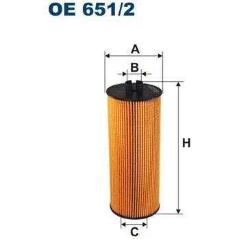 Olejový filtr Olejový filtr FILTRON OE 651/2