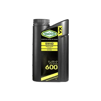 Motorový olej YACCO VX 600 5W-40, 1L