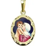 Aljančič Panna Maria Dobré rady madonka gravírovaná 194R zlato