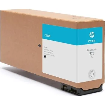 1l azurová inkoustová kazeta HP 776 Z9+ PRO