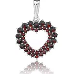 Český Granát Jan Kos jewellery Stříbrný přívěsek 14000645001