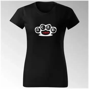 Dámské tričko Dámské tričko ACAB - originální design - černá / XL