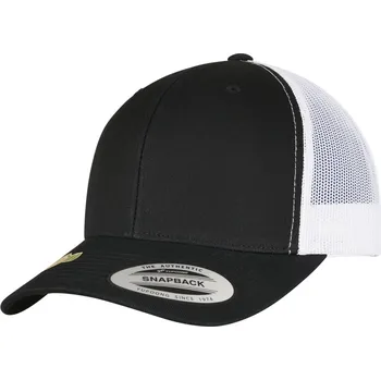 Kšiltovka Kšiltovka Flexfit Retro Trucker Recycled 2-Tone - černá-bílá
