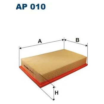 Vzduchový filtr Vzduchový filtr FILTRON AP 010