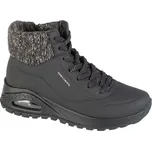 Černé dámské zimní kotníkové tenisky Skechers Uno Rugged - Darling 167988-BLK Velikost: 37