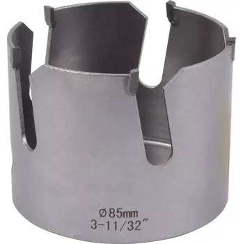 Příslušenství k vrtačce Makita D-45353 univerzální vrtací korunka UNICUT do zdiva, kamene, vápencopískových cihel, sádrokartonu, plastu - SDS-Plus, 85 mm