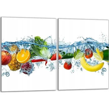 Kuchyňské prkénko Krájecí deska TMK ArtDeko sklo 2 ks