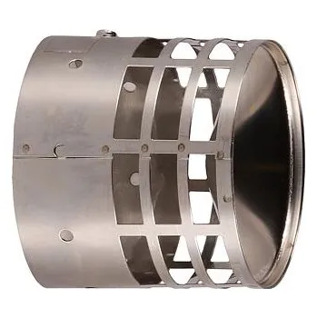 Kouřovod Ukončení nerezové 2 ATI DN80 - nerez