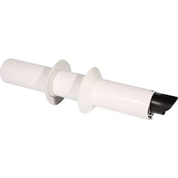 Kouřovod Potrubí ukončovací PP/Al DN80/125 - 850 mm