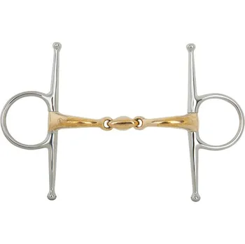 Udidlo pro koně Roubík BR Soft Contact 2x lom 14mm 12,5cm