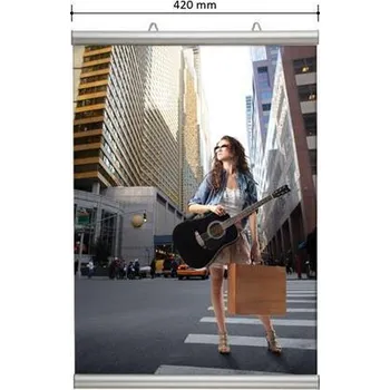 Plakátová lišta, hliník, 420 mm, ANTRA AN2590