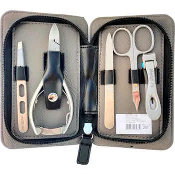 Manikúrní set pánský Magnum 237 se zipem, černý, 5 dílů