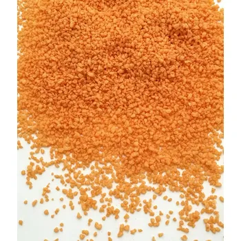 CZ distribuce Aromatizovaný cukrový posyp (oranžový, pomeranč) 110 g/dóza