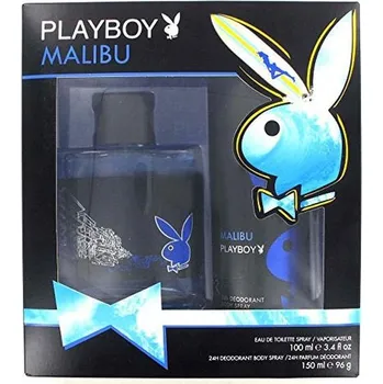 Pánský parfém Playboy Playboy Malibu for Man SET : Toaletní voda 100ml + Deospray 150ml Pre mužov Toaletní voda