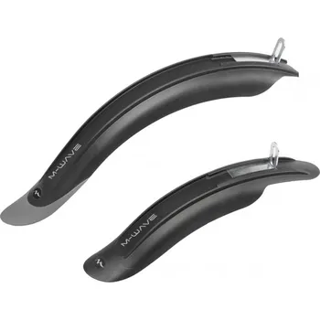 Příslušenství pro cyklistiku Blatníky M-Wave 12"-18" šíře 65mm černé