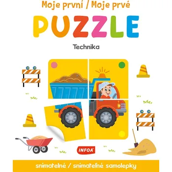 Bystrá hlava Moje první/Moje prvé puzzle Technika - 978-80-7697-126-4